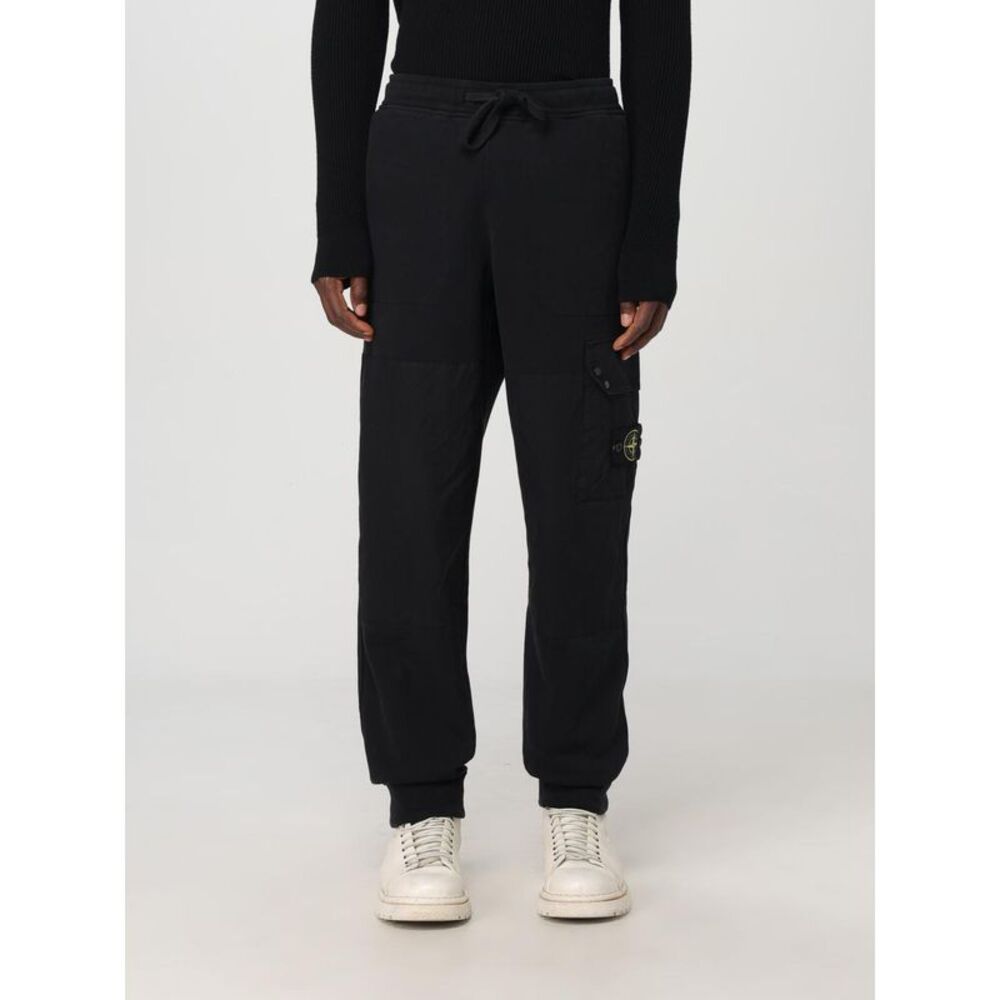 Stone Island Pants Men Black